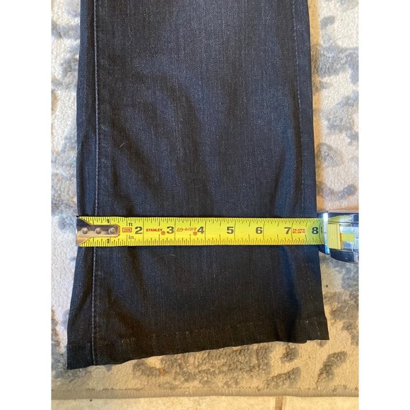 Seven 7 for all mankind black womens jeans size 25 bootcut - Picture 5 of 8